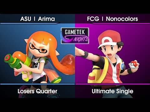 Gametek Night 2023.05 - Arima (Inkling) Vs. Nonocolors (Pokemon Trainer) SSBU Ultimate Tournament