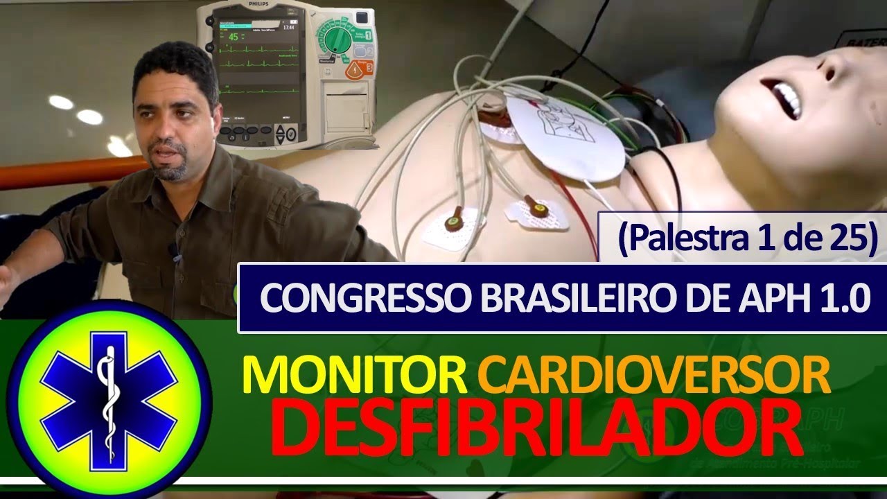 USO DO CARDIOVERSOR NA PRÁTICA (DENTRO DE UMA AMBULÂNCIA DO SAMU)