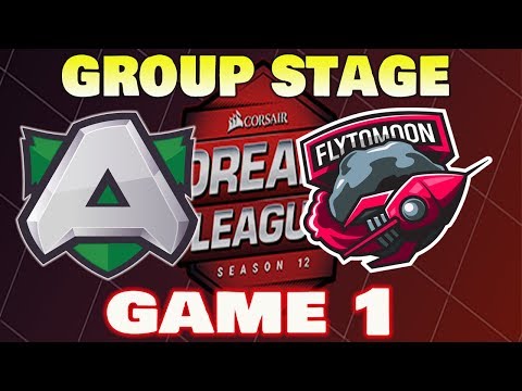 ALLIANCE VS FLYTOMOON GAME 1 DREAMLEAGUE SEASON 12 DOTA2
