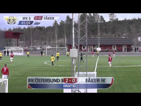 Sammandrag av IFK Östersund 3 - Fåkers IK (4-0)