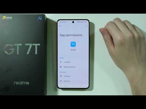 Realme GT 7T: How to Manage App Permissions