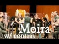 "Moira the Warrior" bass clarinet quartet + contras & drums by Cornelius Boots - May 1, 2024-Arizona