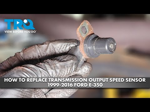 How to Replace Transmission Output Speed Sensor 2004-2016 Ford E-350