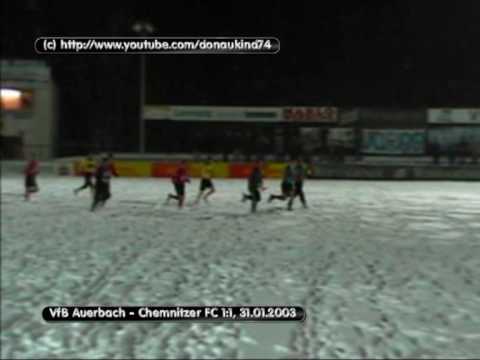 VfB Auerbach - Chemnitzer FC (1:1), 31.01.2003.