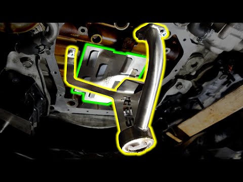 Upgrading Subaru STI Oil Pan and Oil Pickup Tube & Windage Tray Install | Tutorial and Tips