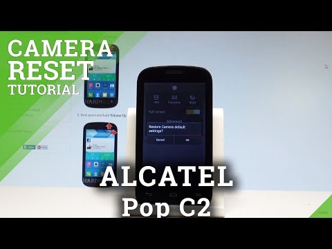 How to Reset Camera on ALCATEL Pop C2 - Fix Camera Settings |HardReset.Info