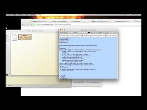Black Jack Java Applet Tutorial