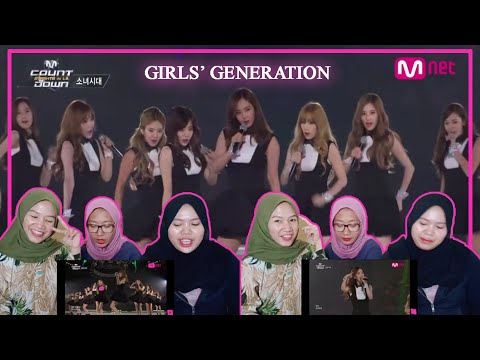 소녀시대(SNSD) - 미스터미스터(Mr.Mr.) + 미스터택시(Mr.Taxi) + Gee @MCOUNTDOWN_140814 | REACTION