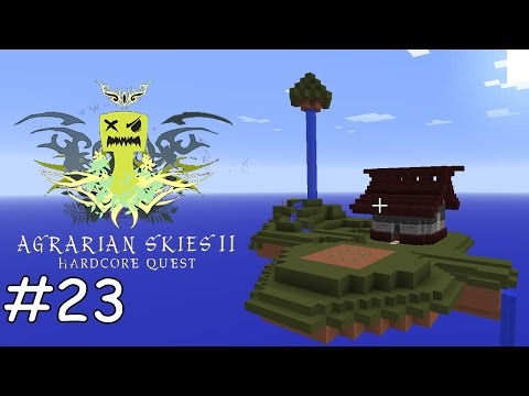 Minecraft Agrarian Skies 2 - E23 - Thaumcraft Anfang [deutsch]