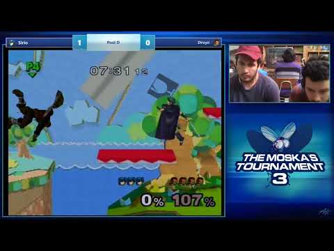The Moska's 3 SSBM - Sirio (Marth) vs Druyo (Ganondorf) - Pools