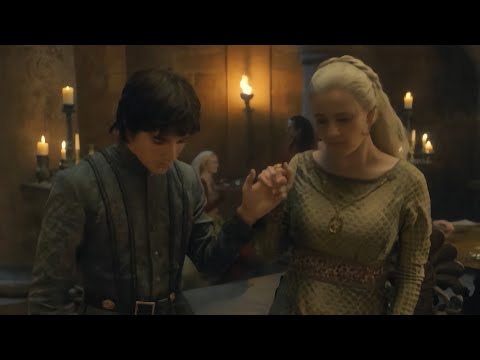Jacaerys and Helaena Dancing | house of the dragon