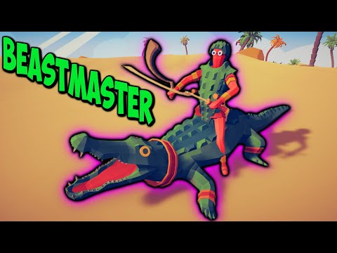 Egypt Unit, Beastmaster vs Every Faction - Totally Accurate Battle Simulator TABS