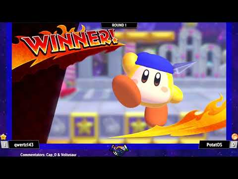 qwertz143 (Bell) vs PotatOS (Bandana Dee) - Kirby Fighters India Tournament #3