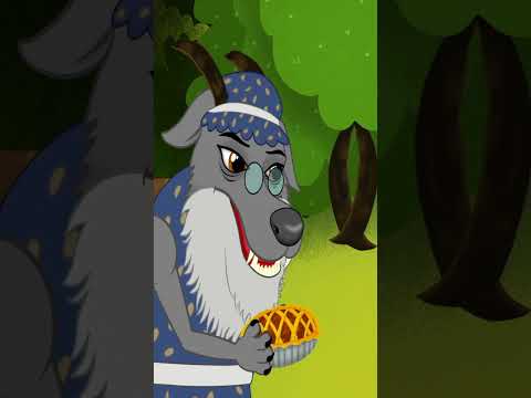 Wolf & 7 Little Goats 2 Part 4 #shorts #hindi #moralstories #hindifairytales #kahani #forkids