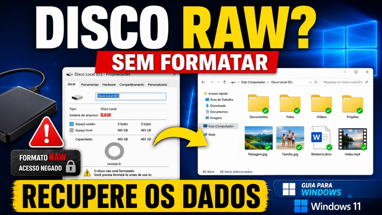 Recuperar Arquivos da tela azul da morte