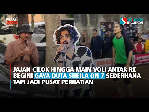 Jajan Cilok Hingga Main Voli Antar RT, Begini Gaya Duta Sheila On 7 Sederhana Tapi Jadi Pusat Perhatian