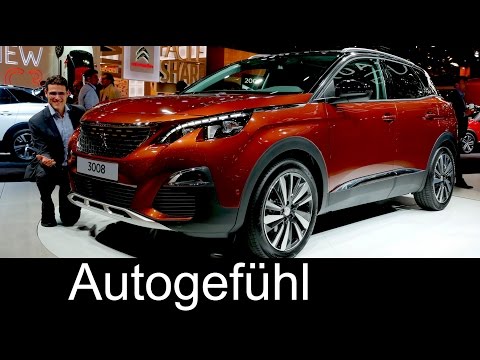 All-new Peugeot 3008 Exterior/Interior preview SUV 2017 neu - Autogefühl