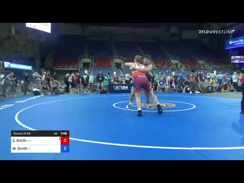 285 Lbs Round Of 64 - Zack Smith, Missouri Vs Wyatt Smith, Iowa 6d2c