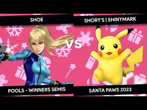 Santa Paws 2023 - Shoe (Zero Suit Samus) VS ShinyMark (Pikachu) - Singles Pools - Winners Semis