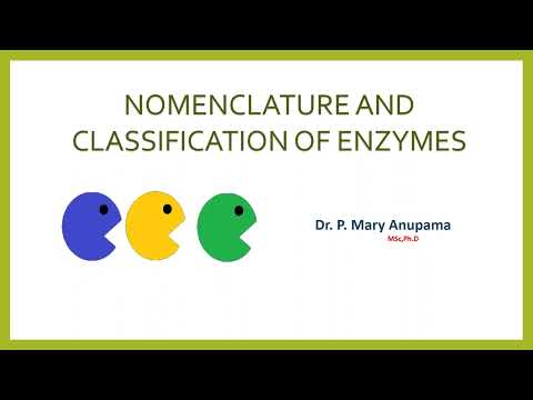 Nomenclature of Enzymes