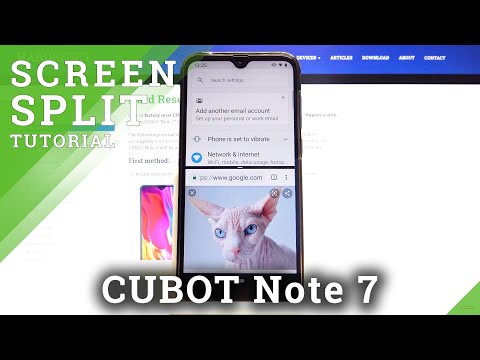 How to Enter Split Screen in CUBOT Note 7 – Use Multitasking