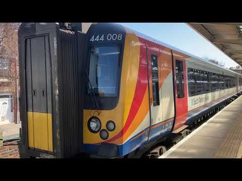 Class 444 008 At Weymouth