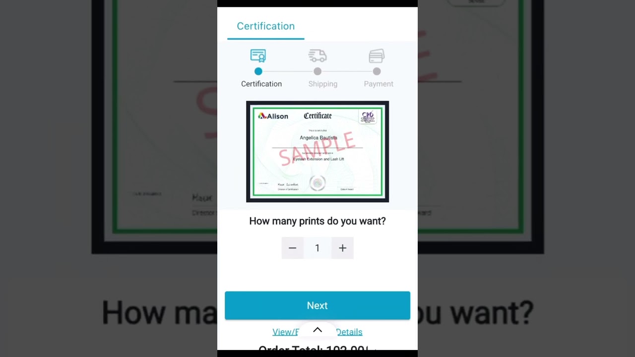 How to get Certificate with Alison ?