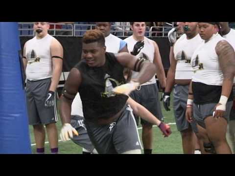 Watch: LSU 2020 Commitment Jaquelin Roy Dominates At The All-American Bowl Combine