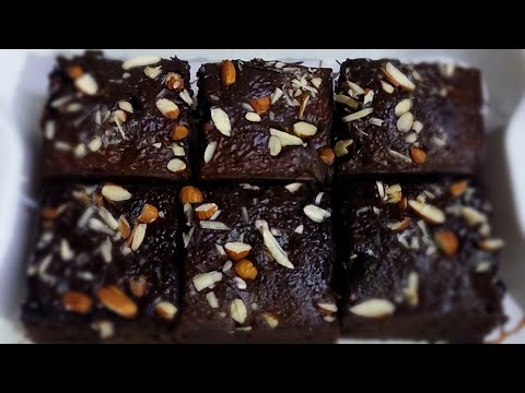 Choklate Almond Brownie Recepi | Ezzy Brownie | ( Femida's Kichen )