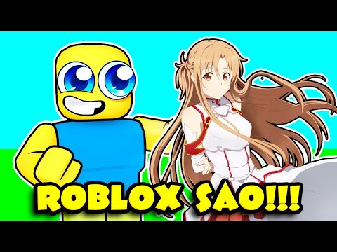 This SWORD ART ONLINE GAME WILL BE HUGE!!! In Roblox World of Aincrad!