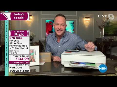 HSN | Home Office Electronics featuring HP 10.11.2021 - 12 AM