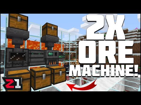 Z1 Gaming - Doubling Our ORE ! Automation Begins! All The Mods 6 Modded Minecraft Ep.4 | Z1 Gaming
