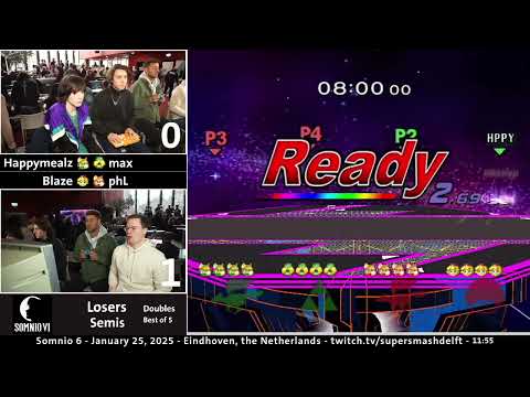 Somnio 6 - max/Happymealz Vs. phL/Blaze - Losers Final