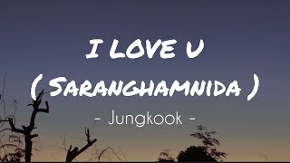 Download lagu I LOVE YOU - Jungkook ( Lyric ) mp3 Download lagu I LOVE YOU - Jungkook ( Lyric ) mp3