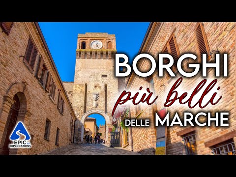 Marche: The Most Beautiful Villages to Visit | 4K