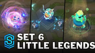 Set 6 Gizmos and Gadgets Little Legends | Duckbill, Gloop, Piximander, Dr Shisa & Arcane Sprite