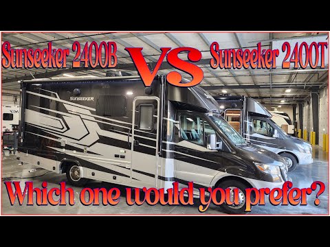 2023 Sunseeker MBS 2400B VS 2023 Sunseeker MBS 2400T at Couchs RV Nation a RV Wholesaler - RV Review