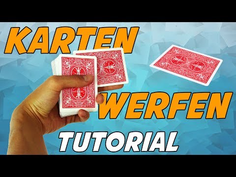 3 VISUELLE Kartenwurf-Tricks, die jeder lernen kann!