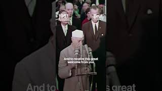 When John F Kennedy welcomed Jawaharlal Nehru to the White House…