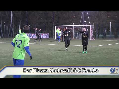 CSI Perugia Finale Provinciale Calcio a 7  Bar Piazza Settevalli VS R.A.D.A. 5-2    8-02-2019