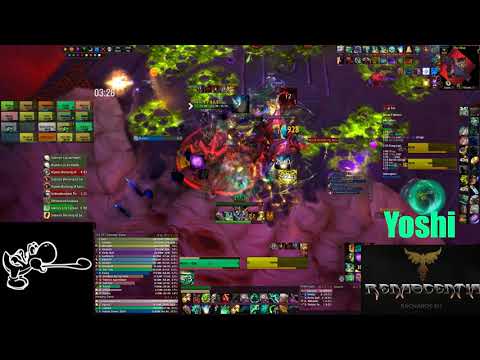 Renascentia vs Mythic Hivemind ( Resto Shaman Healer / Brewmaster Tank Pov )