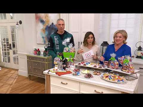 Lindt LINDOR 100-Piece Truffle Mix Assortment In Gift Bags on QVC