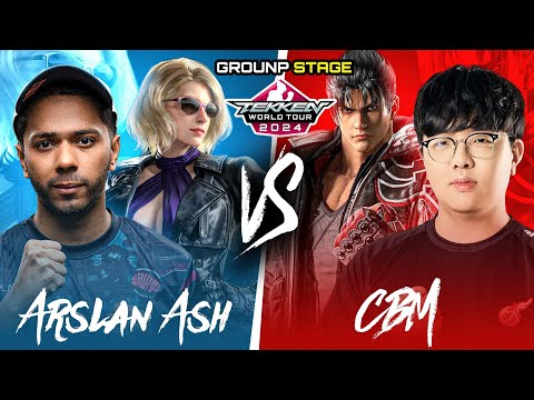 Arslan Ash (Nina) VS CBM (Jin) - Group Stage - Tekken World Tour 2024