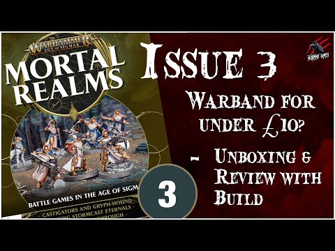 MORTAL REALMS ISSUE 3 - Warcry Warband Under £10? Stormcast Castigators - Subscription & Backorder