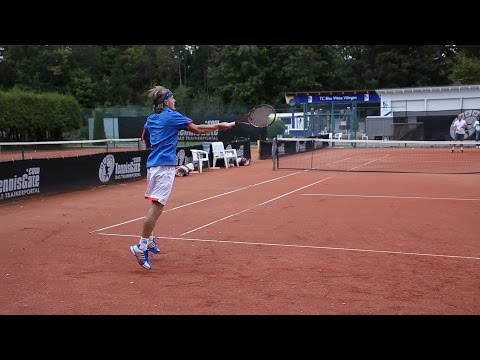 Tennis Drill - Inside-out Forehand Situations