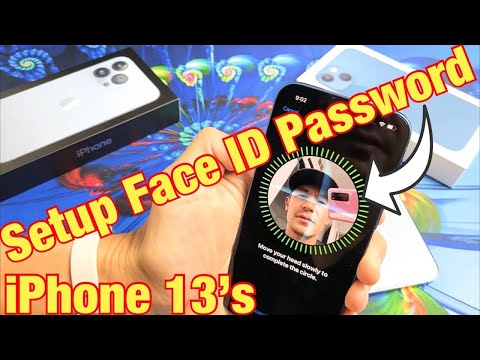 iPhone 13's: How to Setup Face ID Password