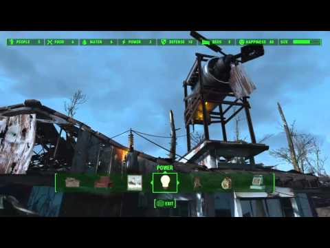 Fallout 4 Best Lighting and Power Walkthrough For Your House And Settlement