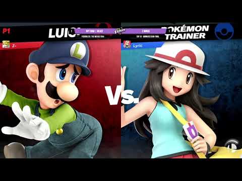 Fusion.exe 54 - NPT BBM Beast (Pokémon Trainer) vs Z minus (Luigi) - Top 16 Winners Semi Final