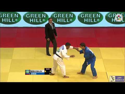 Judo 2013 Grand Prix Tashkent: Norkobilov (UZB) - Jereb (SLO) [-66kg] bronze