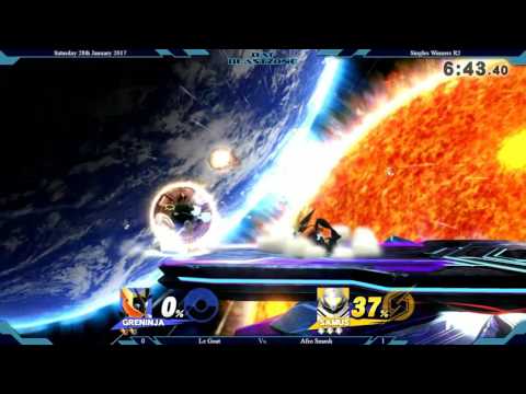 DAT BlastZone 18 - Singles Winners R2 - Le Goat vs Afro Smash